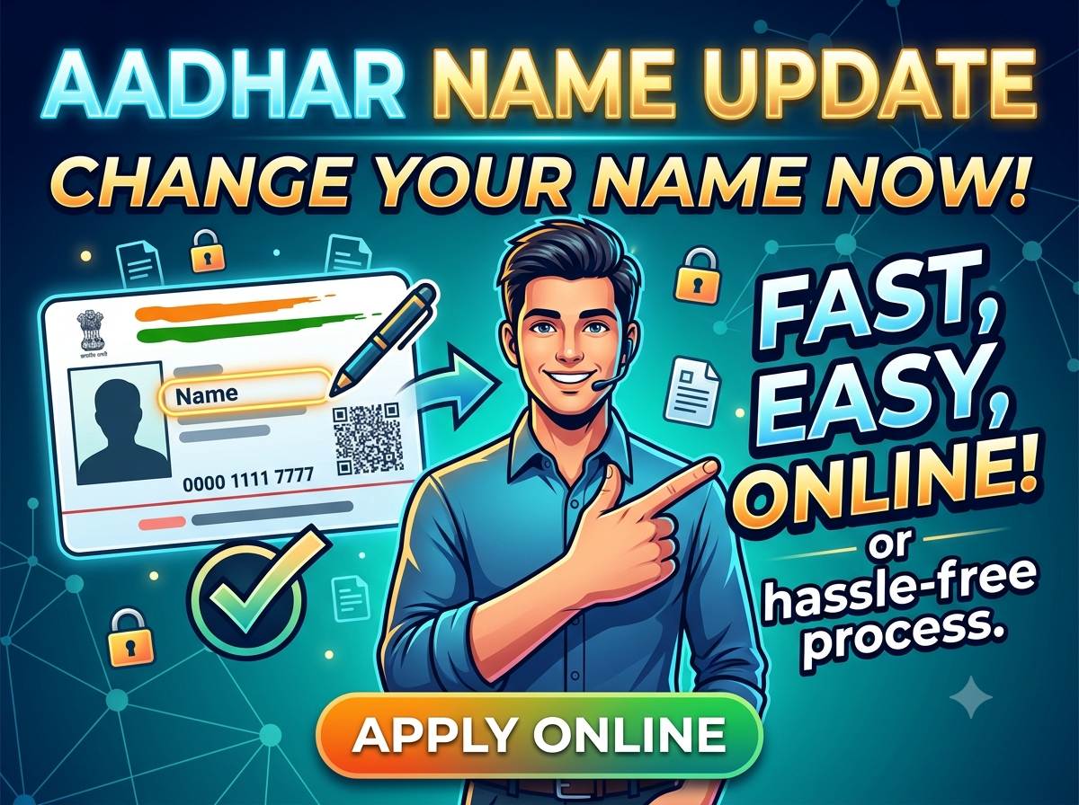 Aadhar Name Update