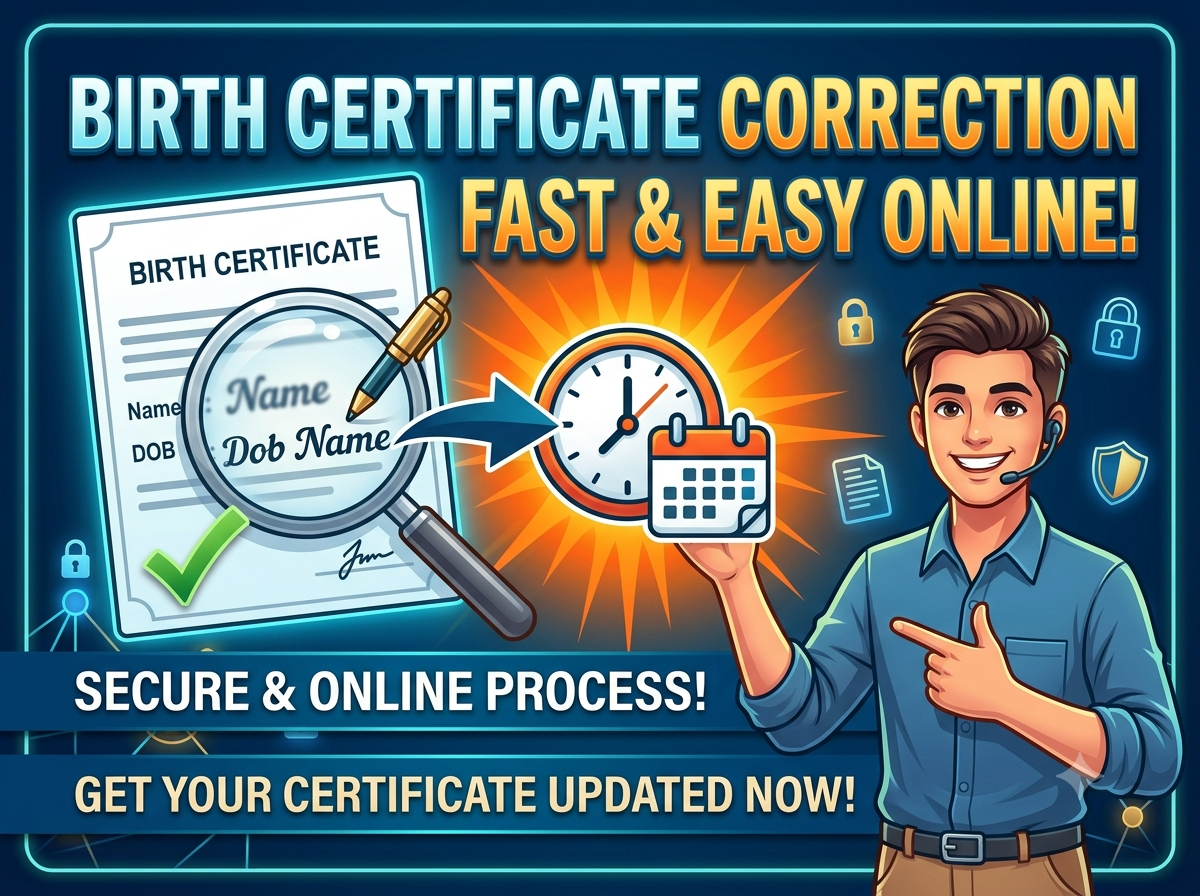Birth Certificate Correction